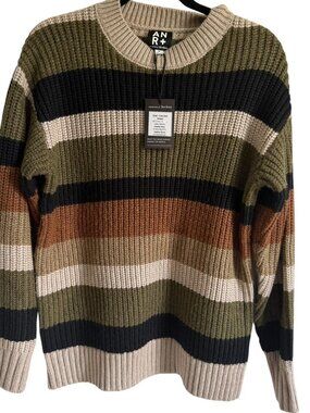 Alp n Rock Elijah Crew Neck Sweater, Size Small